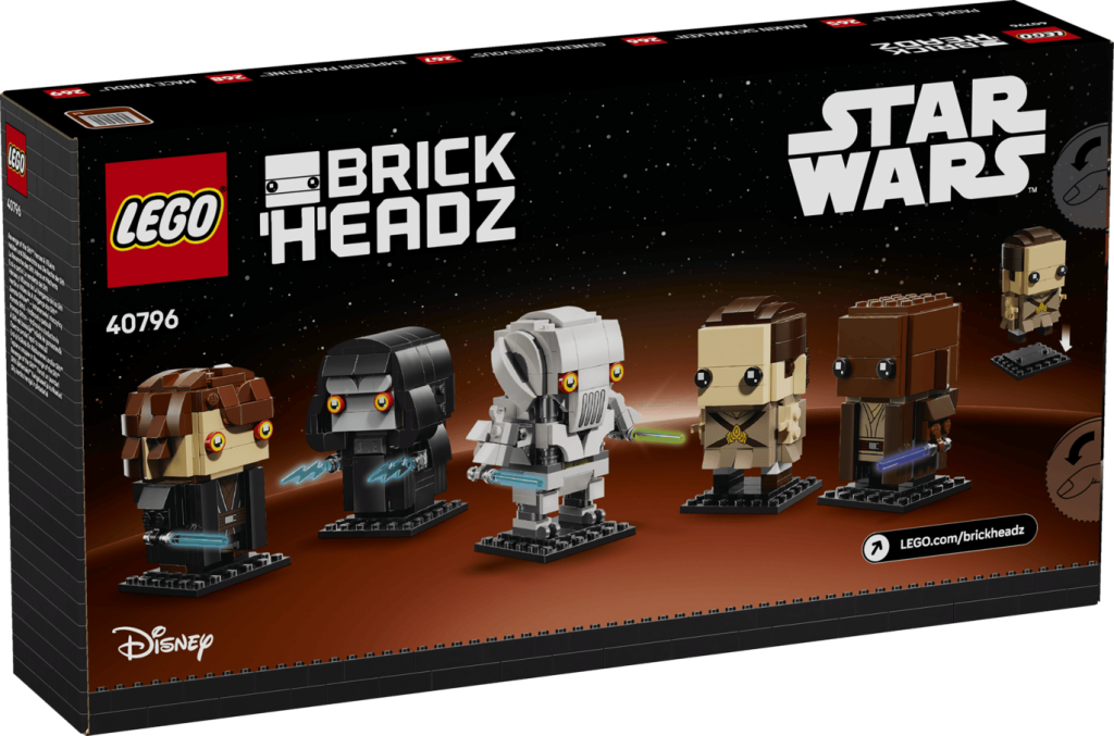 lego star wars 40796 revenge of the sith heroes and villains brickheadz 2 1024x677