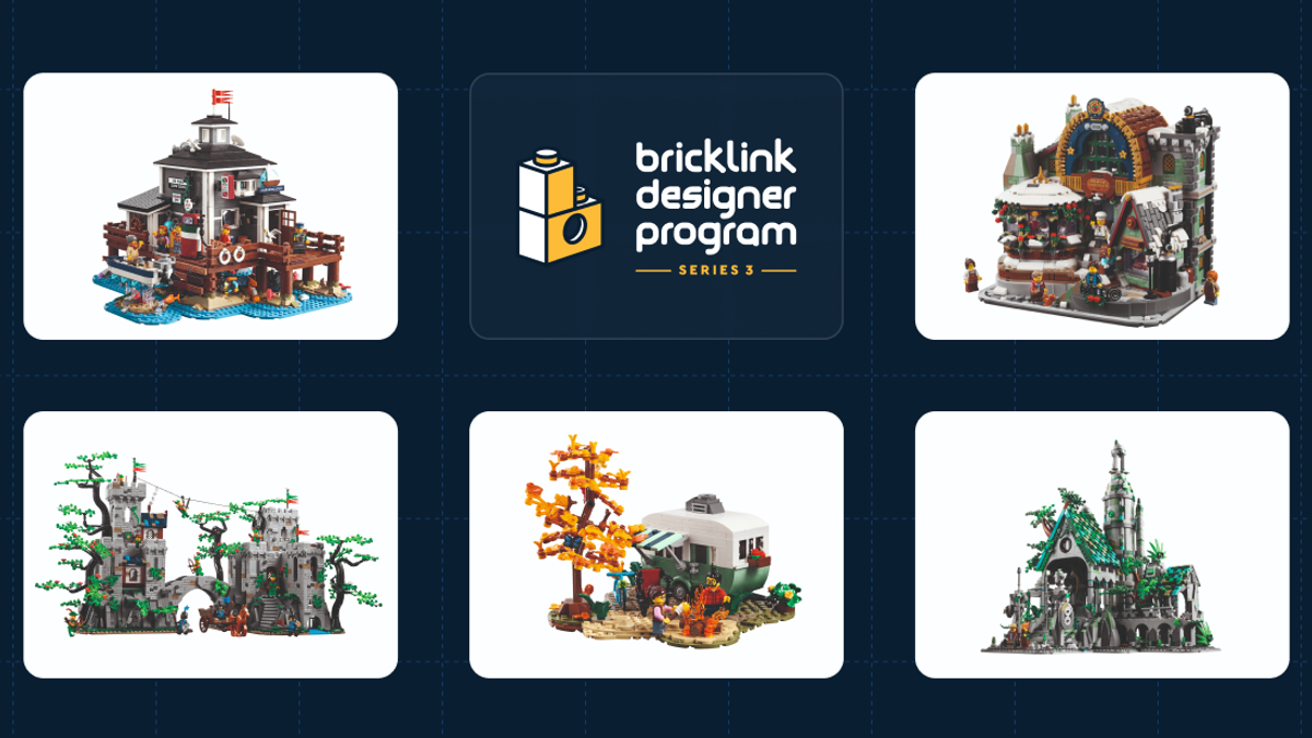 Some LEGO BrickLink Designer Program Series 3 backers may get sets early