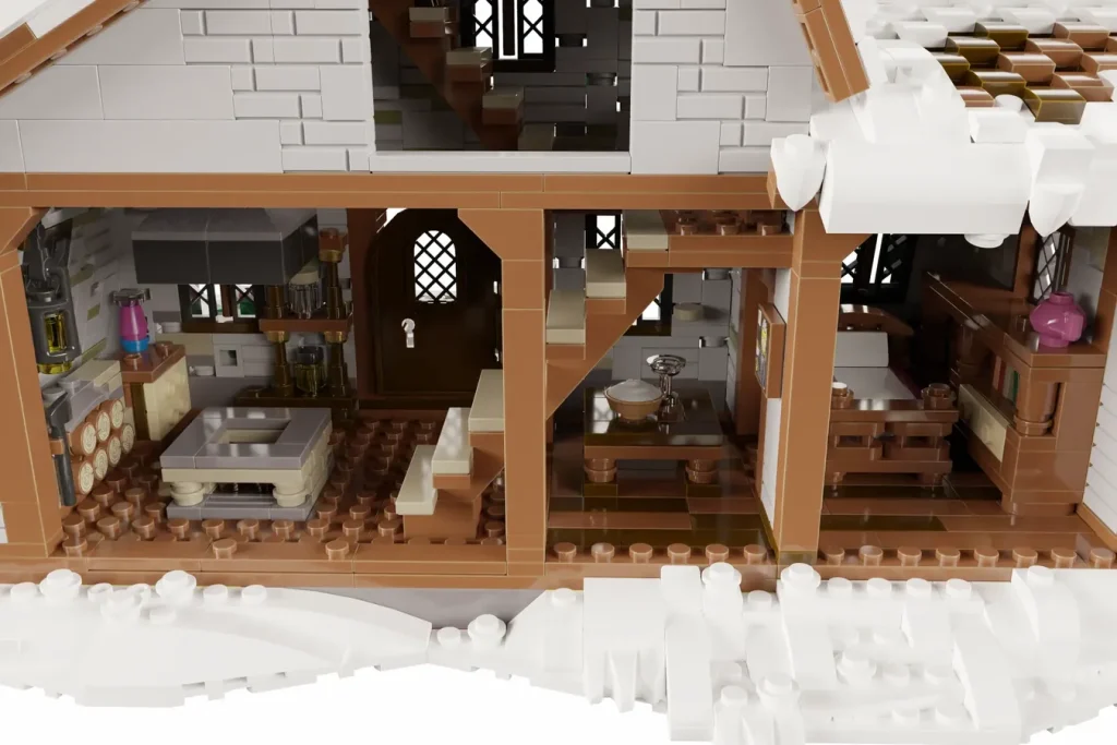 LEGO Ideas snow morning countryside 4 1024x683