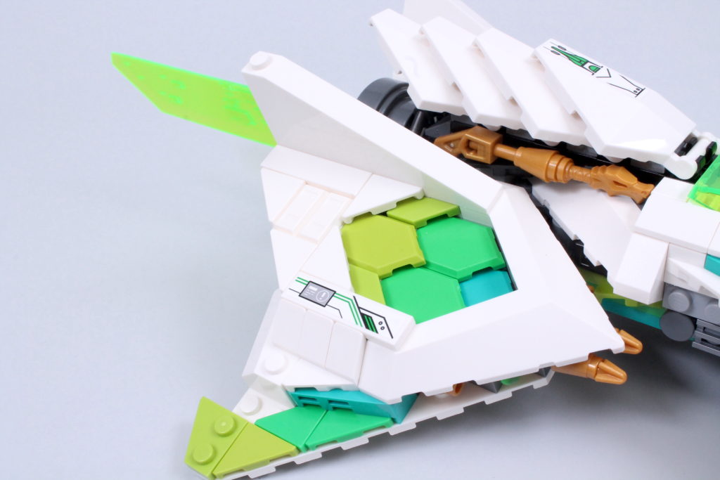 LEGO Monkie Kid 80020 White Dragon Horse Jet review 5