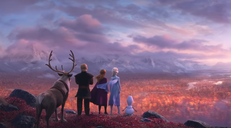 Disney’s Frozen II in cinemas today