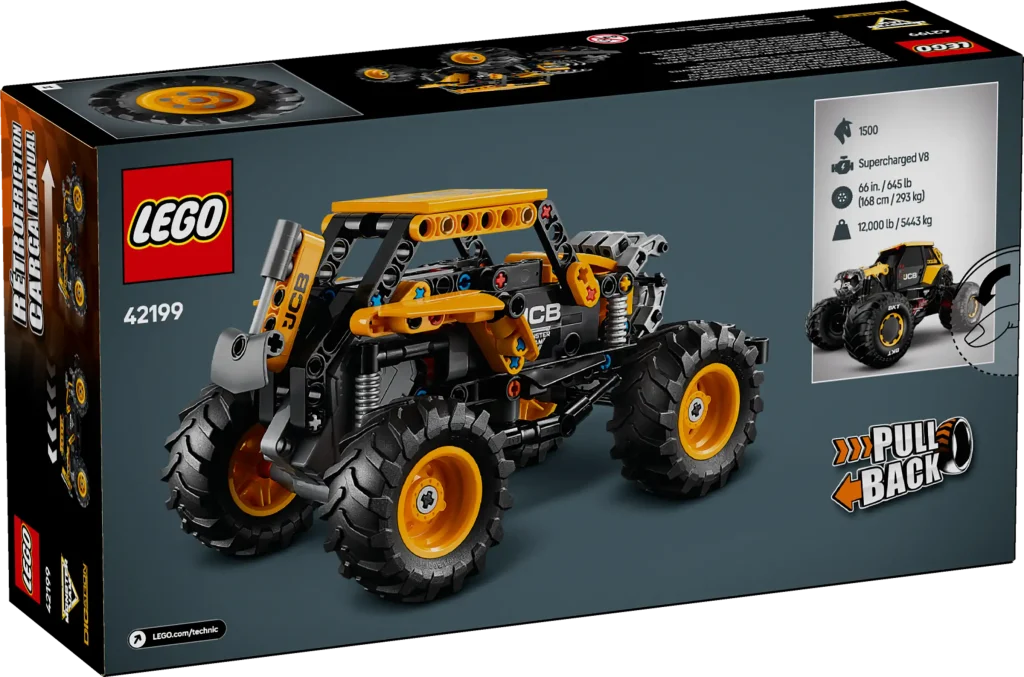 LEGO Technic 42199 Monster Jam DIGatron Pull Back 2 1024x677