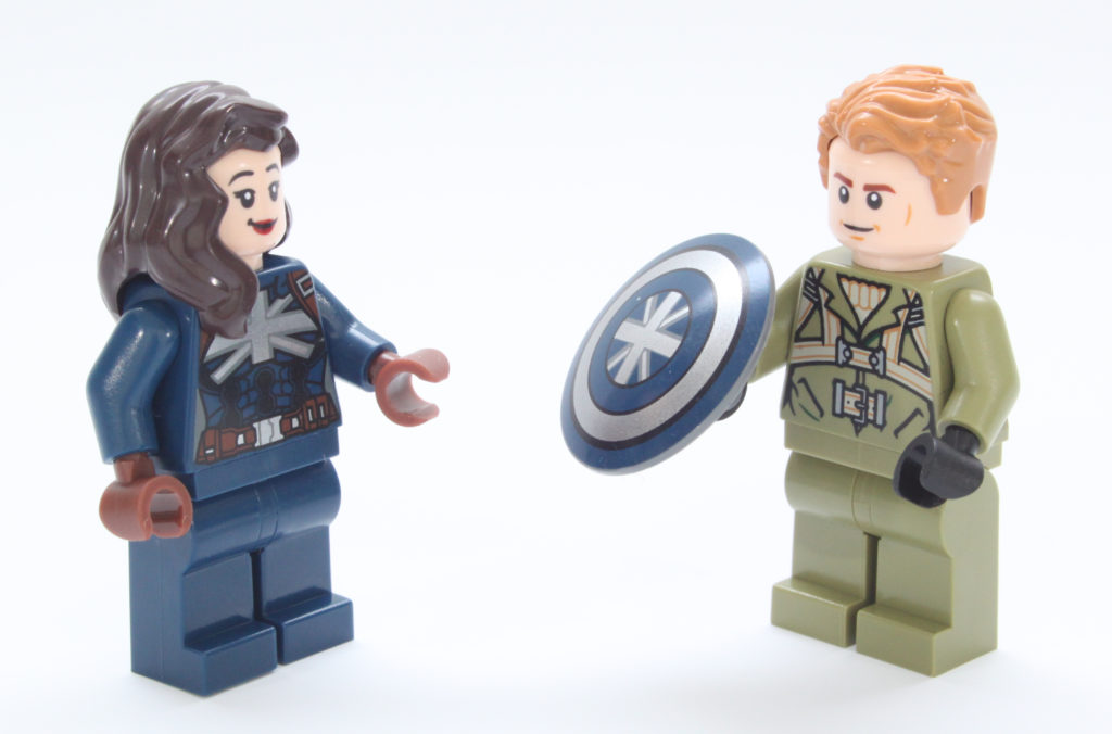 LEGO Marvel 76201 Captain Carter and the Hydra Stomper Minifigure 15