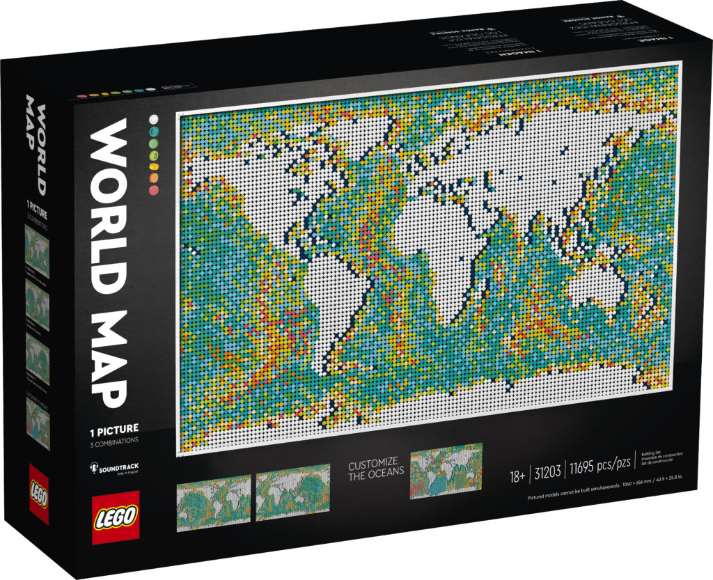 LEGO Art 31203 World Map 1 1
