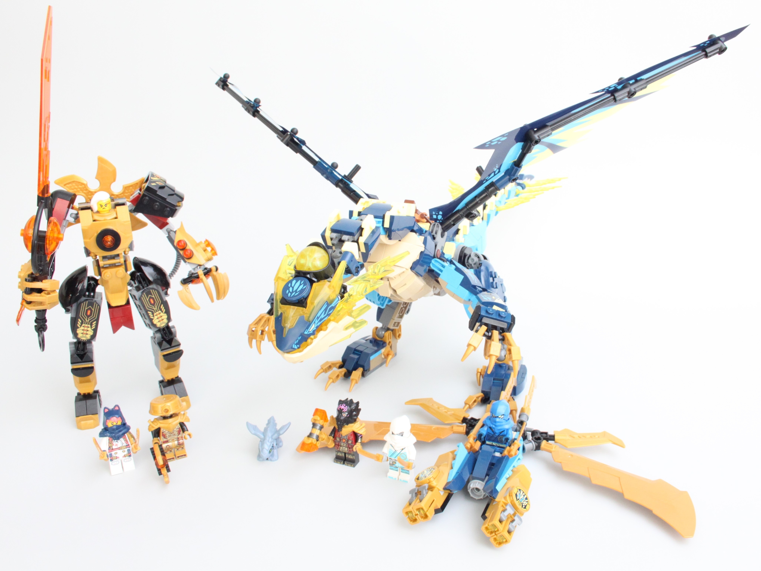 LEGO NINJAGO 71796 Elemental Dragon vs. The Empress Mech review 20 scaled
