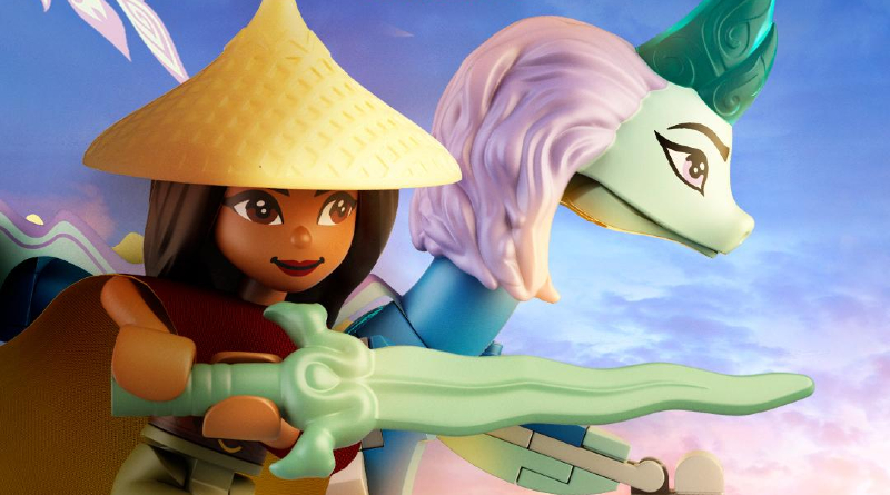 The LEGO Group reveals Raya and the Last Dragon poster