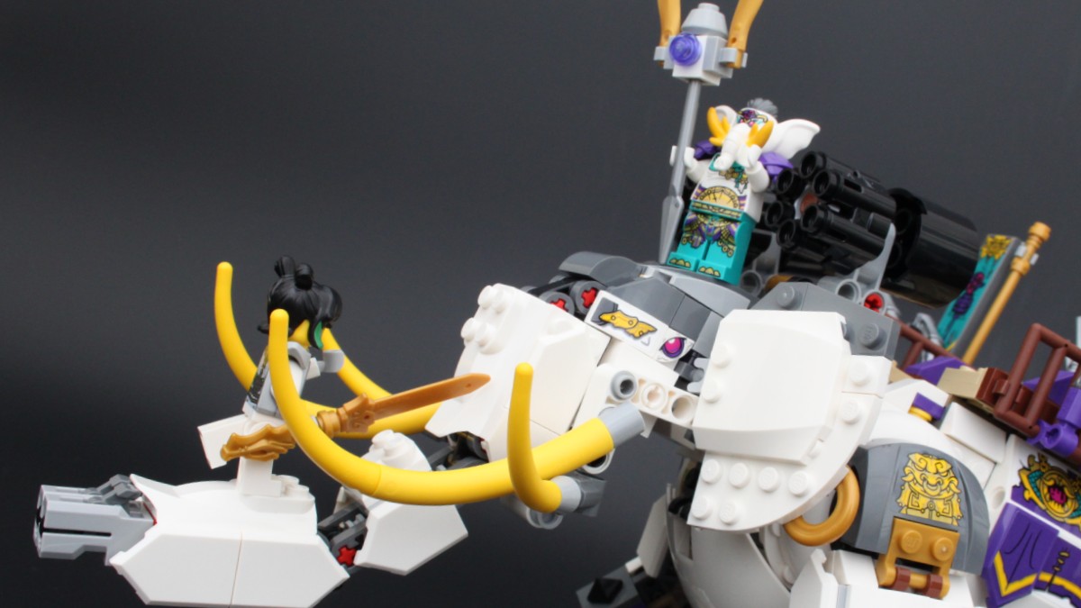 LEGO Monkie Kid 80043 Yellow Tusk Elephant review