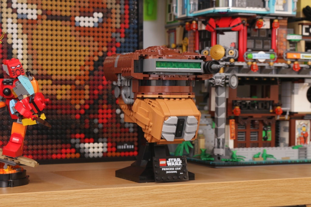 LEGO Star Wars 75351 Princess Leia Boushh Helmet review 21 1024x683
