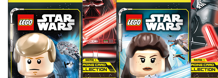 LEGO Star Wars trading cards available now