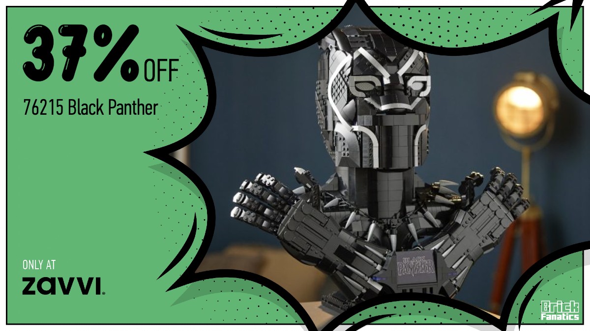 Celebrate the Infinity Saga and save a huge £110 on LEGO Marvel 76215 Black Panther