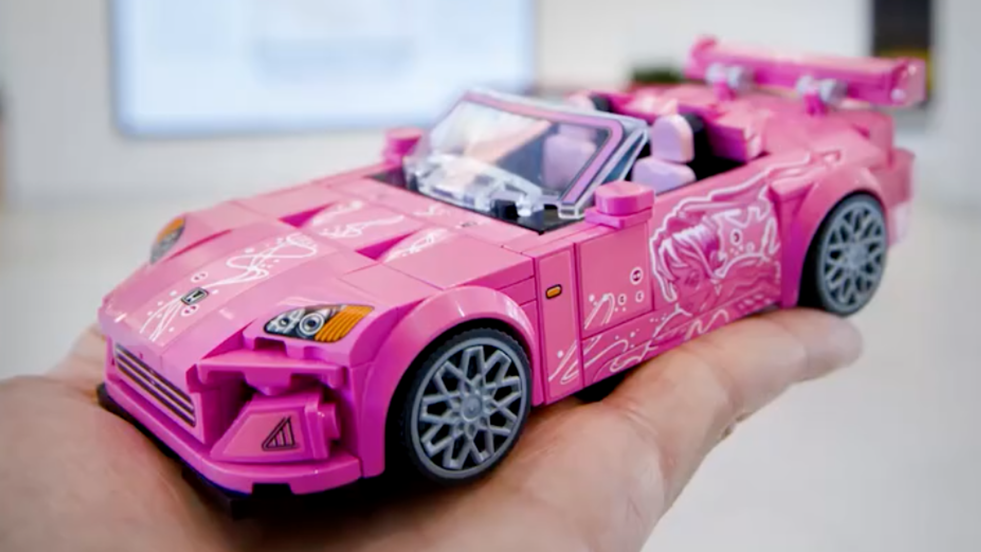 LEGO 2 Fast 2 Furious Honda S2000 inspiration on display today