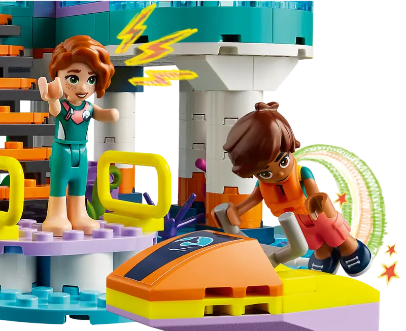 LEGO 41736 Sea Rescue Center 4