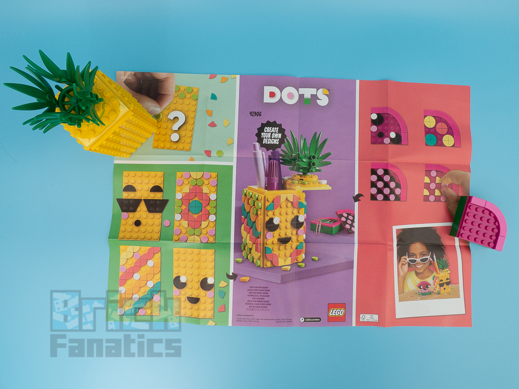 LEGO DOTS 41906 Pineapple Pencil Holder 30