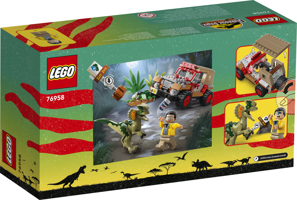 LEGO Jurassic Park 76958 Dilophosaurus Ambush 2 1024x692