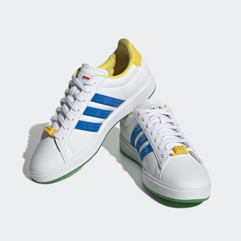 LEGO adidas trainers green 1