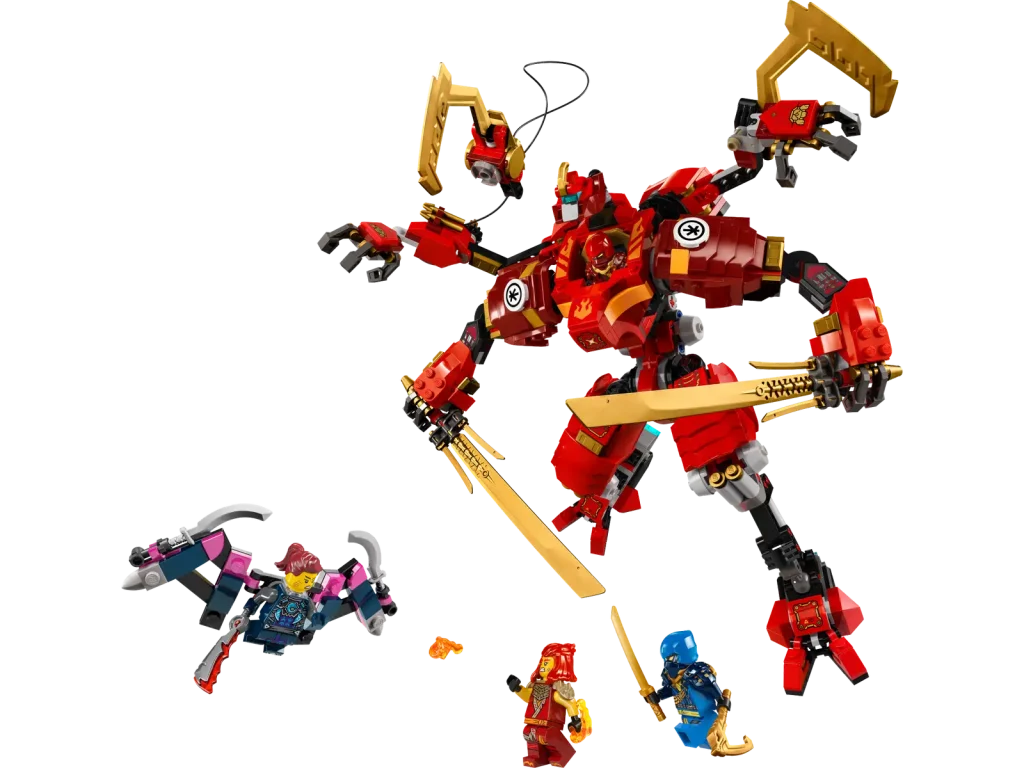 LEGO NINJAGO 71812 Kais Ninja Climber Mech  1024x768