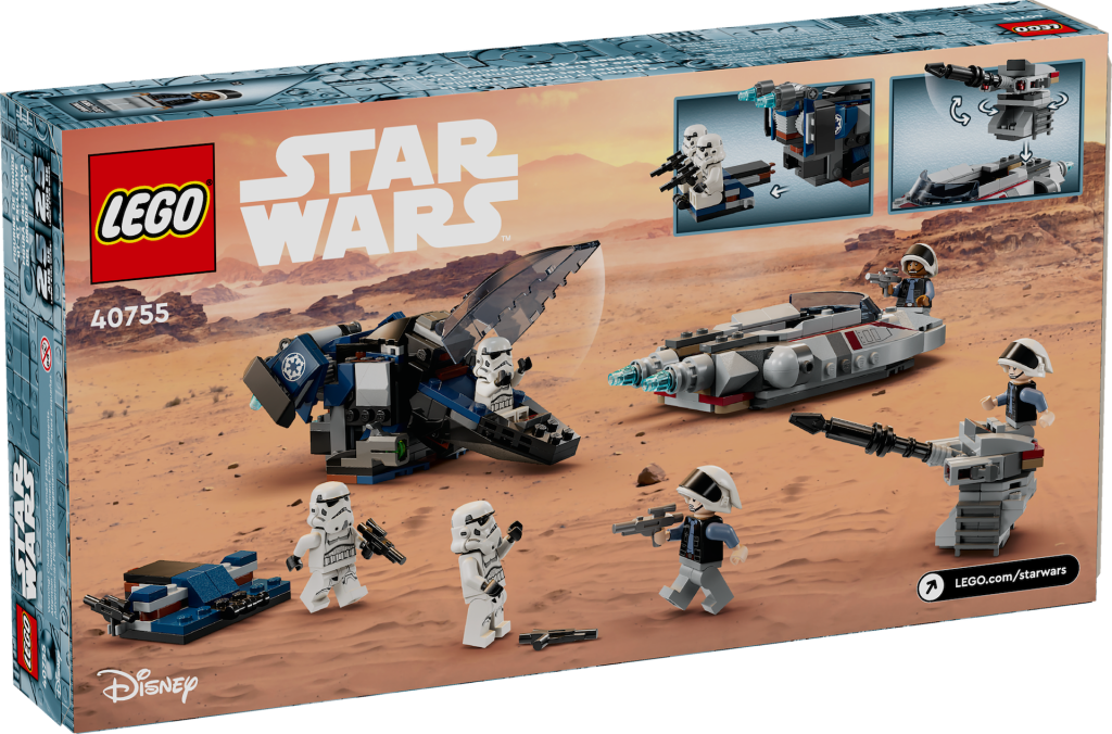 LEGO Star Wars 40755 Imperial Dropship vs. Rebel Scout Speeder 2 1024x676