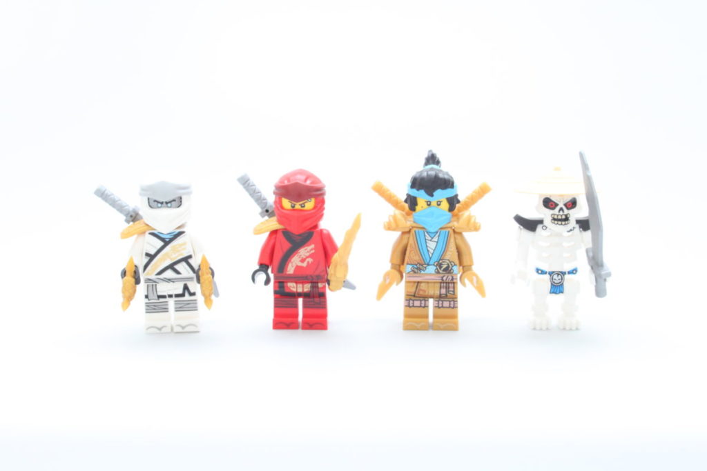LEGO NINJAGO 71754 Fire Dragon Attack review minifigures 1024x683