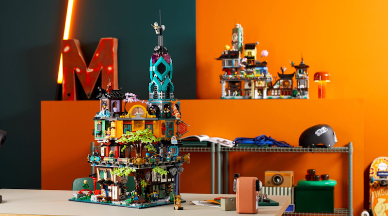 71741 NINJAGO City Gardens live on LEGO website
