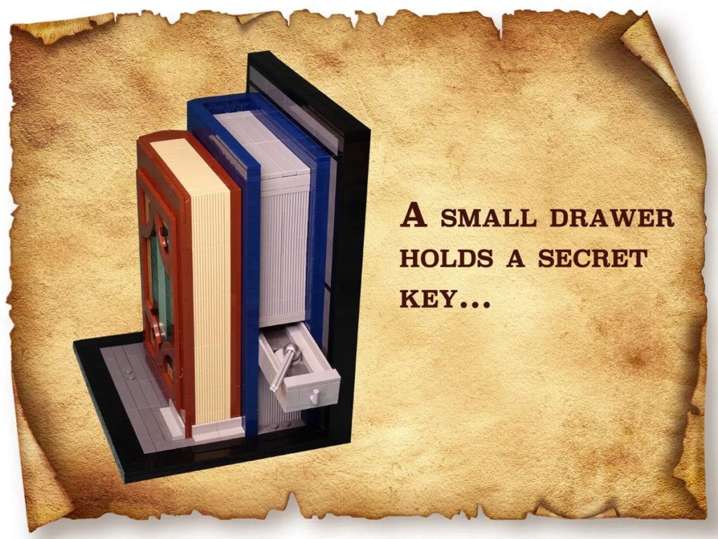 LEGO Ideas bookends 2