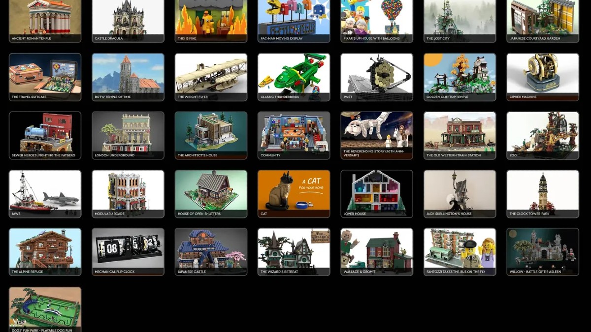 Five LEGO Ideas projects that will probably make it through the third 2022 review