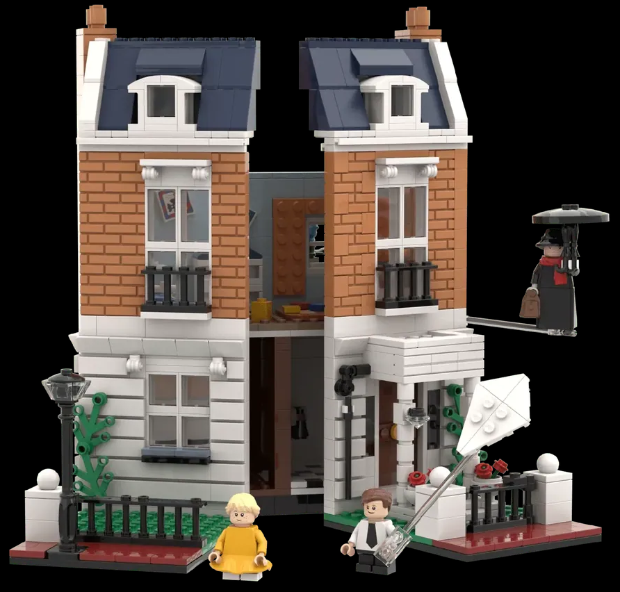 LEGO Ideas disney 100 challenge mary poppins