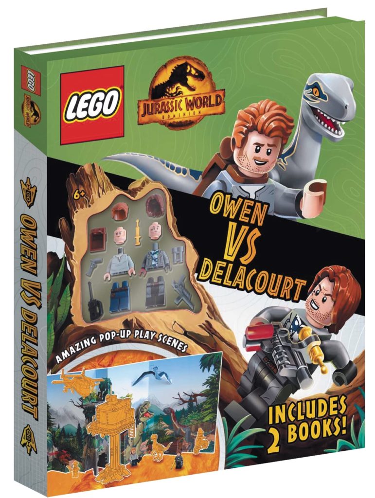 LEGO Jurassic World Owen vs Delacourt cover 771x1024