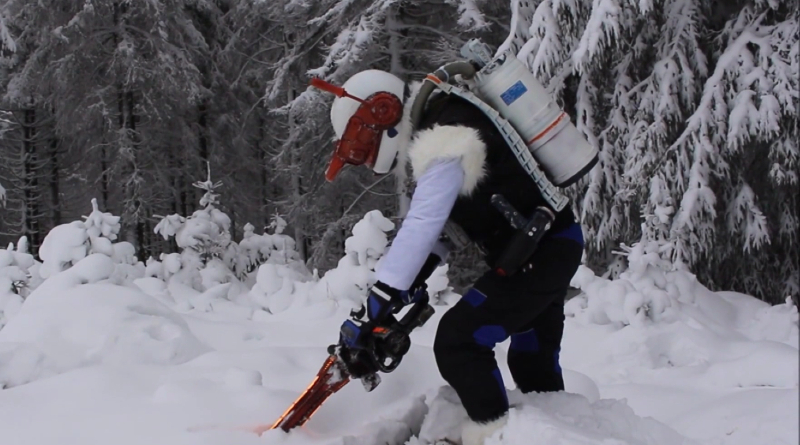 LEGO fan faces the cold in realistic Ice Planet 2002 costume