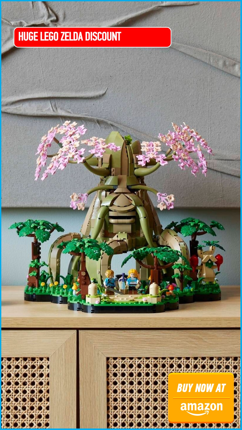 LEGO Zelda Deku Tree sells out in US ahead of rumoured 2026 set